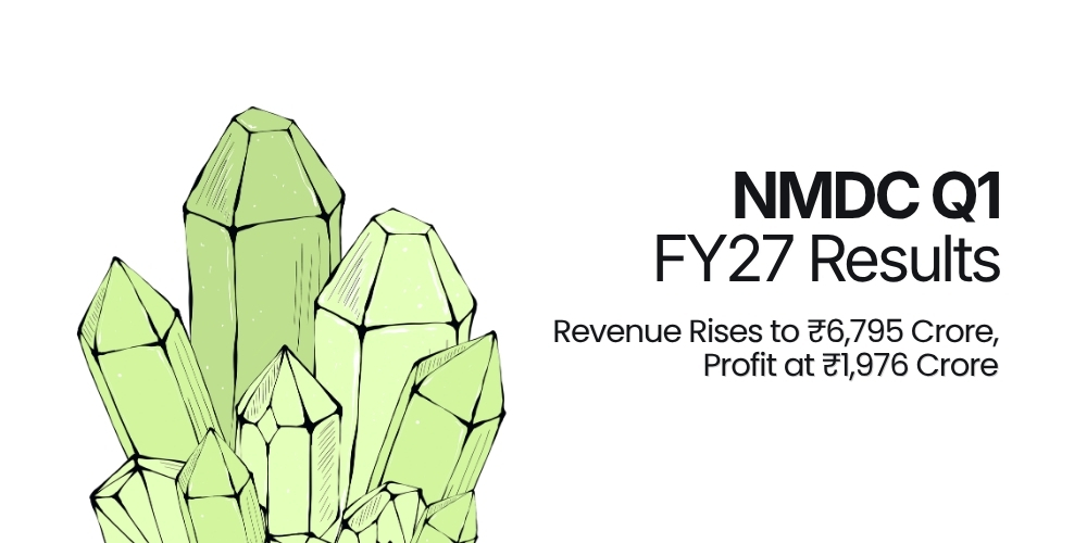 NMDC Q1 FY27 Results: Revenue Rises to Rs. 6,795 Crore, Profit at Rs. 1,976 Crore